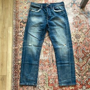 Madewell Straight-Leg Jeans in Cloverdale: Selvedge Edition 29
